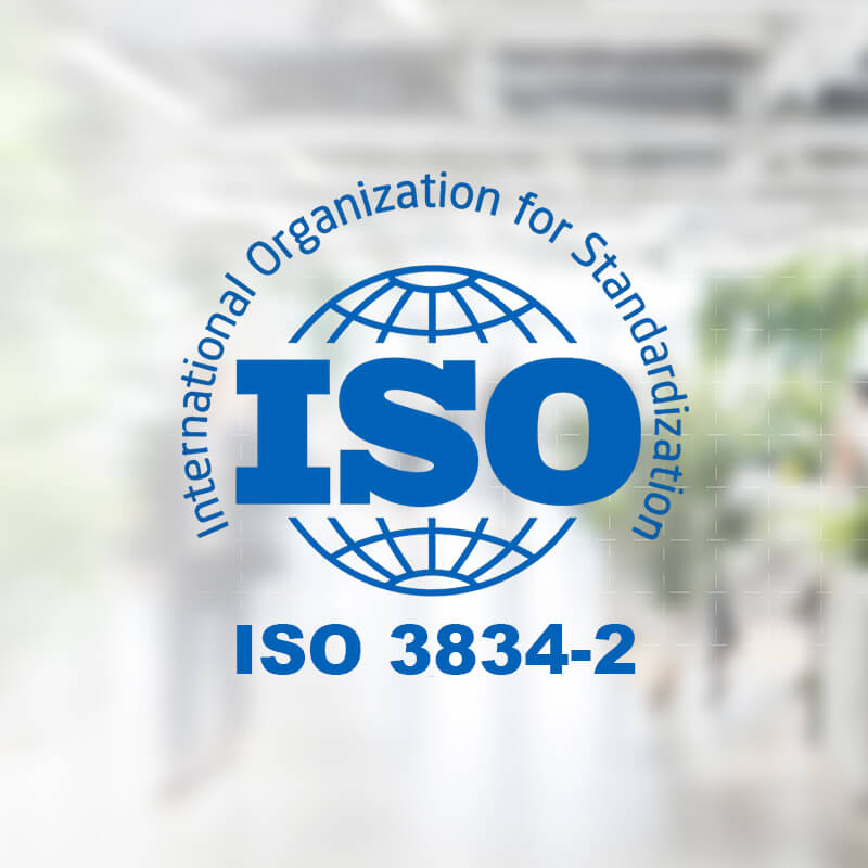 ISO 3834-2 Kaynaklı İmalat Kalite Gereklilikleri